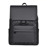 Diamond Pattern Waterproof Laptop Backpack for Men and Women