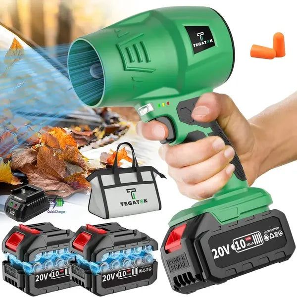 Cordless Leaf Blower 20000RPM Turbo Jet Cleaner
