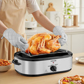14QT Electric Roaster Oven with Temperature Control