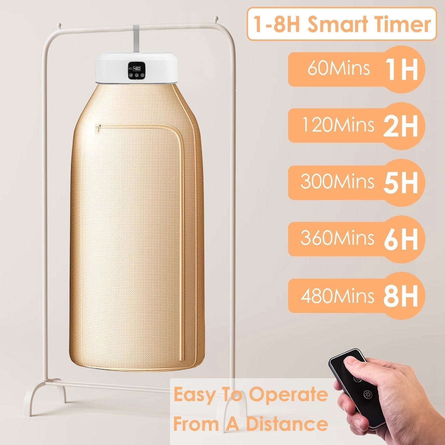 Portable Laundry Dryer Foldable Mini UV Sterilization