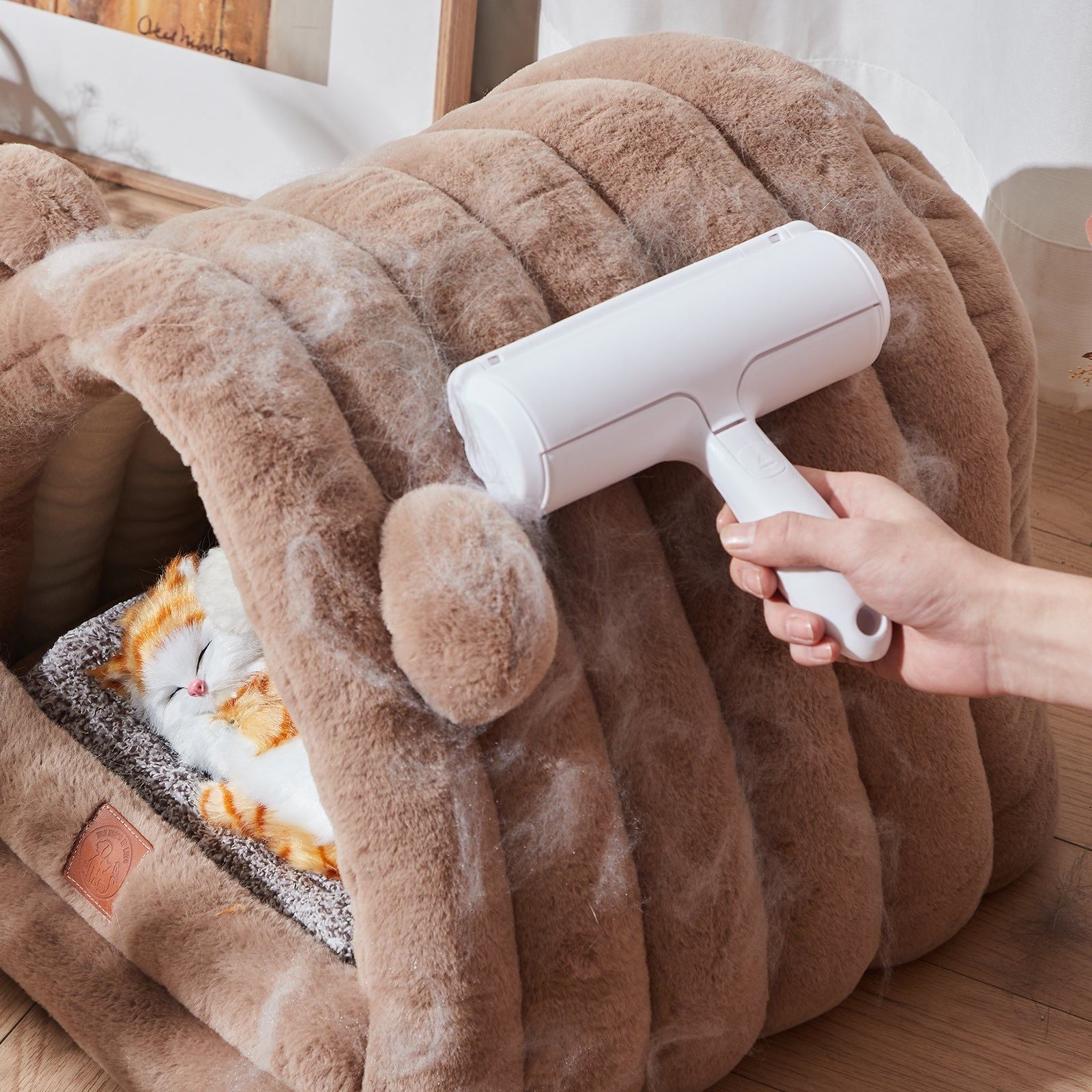 Reusable Lint Roller with Dual Sided Pet Hair Removal