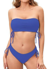 Minimalist Solid Color Bikini Set Two Piece Swimwear