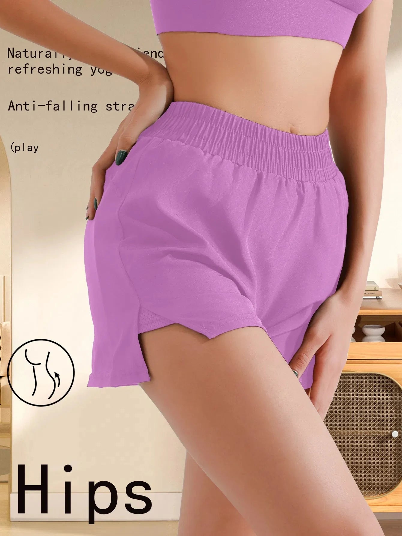 Women’s Mesh Athletic Shorts Breathable Gym Fit