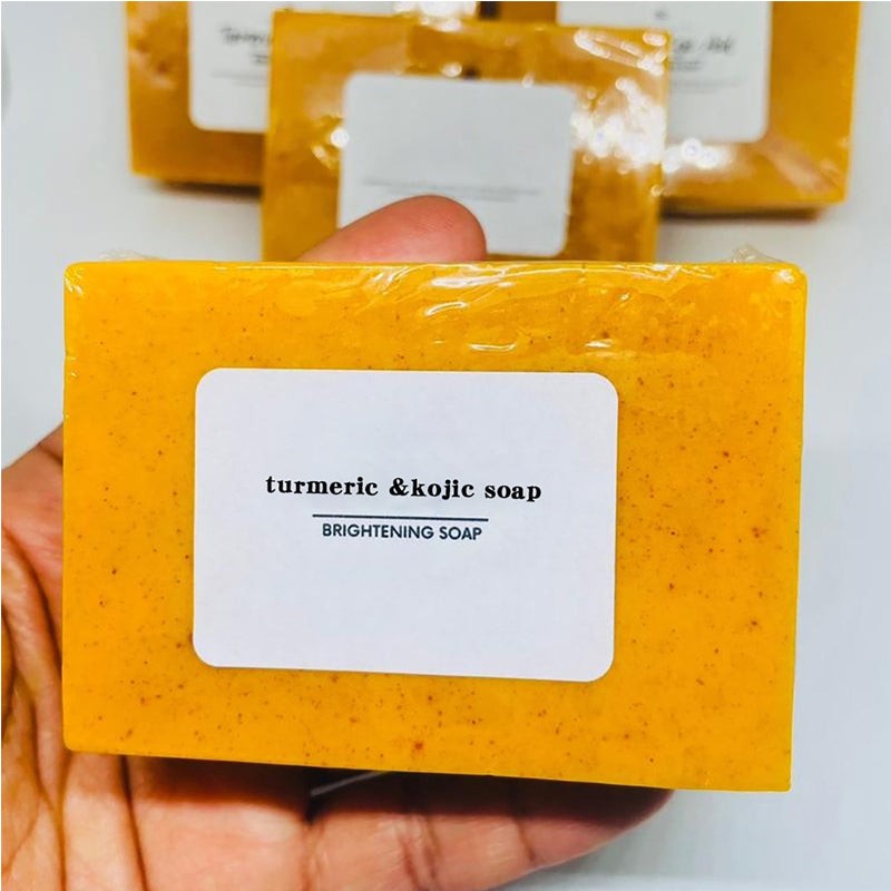 Turmeric Lemon Soap for Brightening and Gentle Cleansing