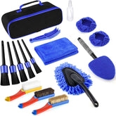 Detailing Brush Kit 17Pcs Car Cleaning Multi Purpose