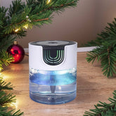 Compact Air Purifier Diffuser with LED Night Light