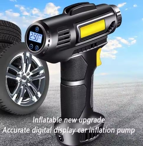 Wireless Portable Tire Inflator with Smart Digital Display