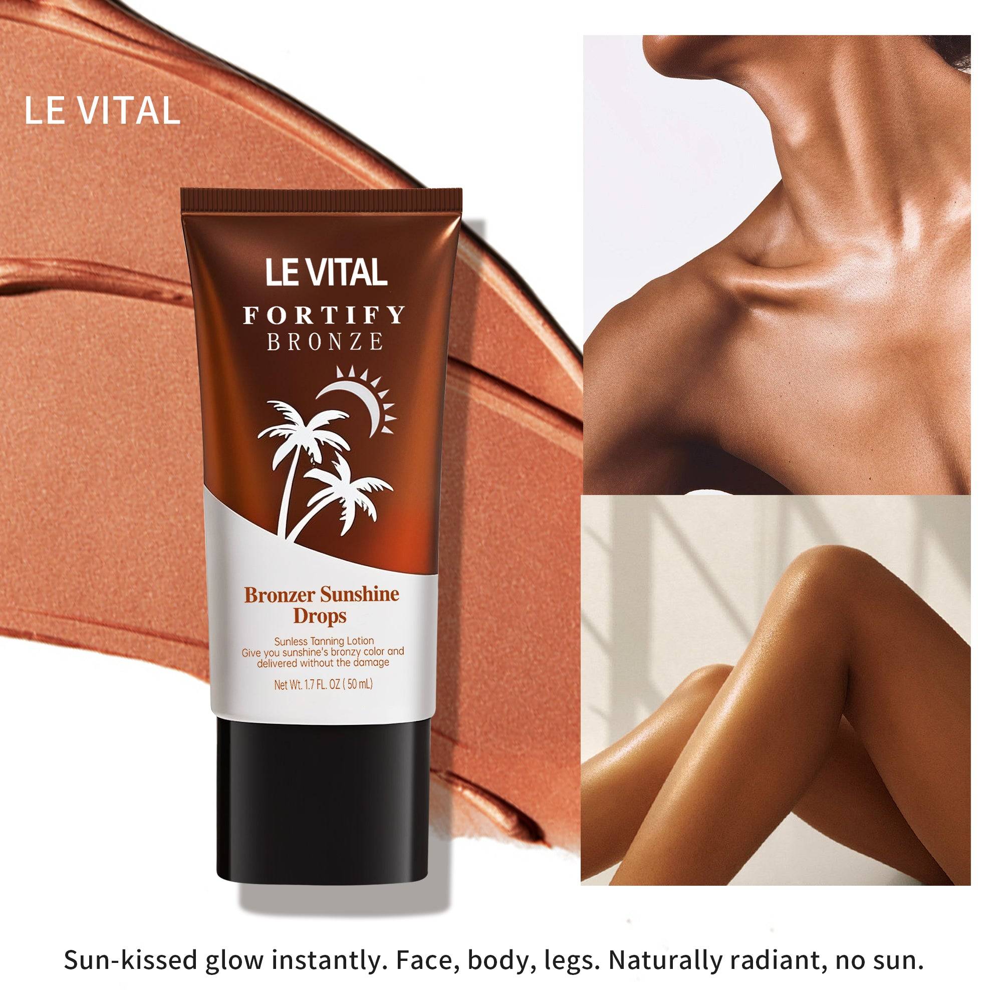Vegan Quick Dry Bronzing Self Tanner Lotion