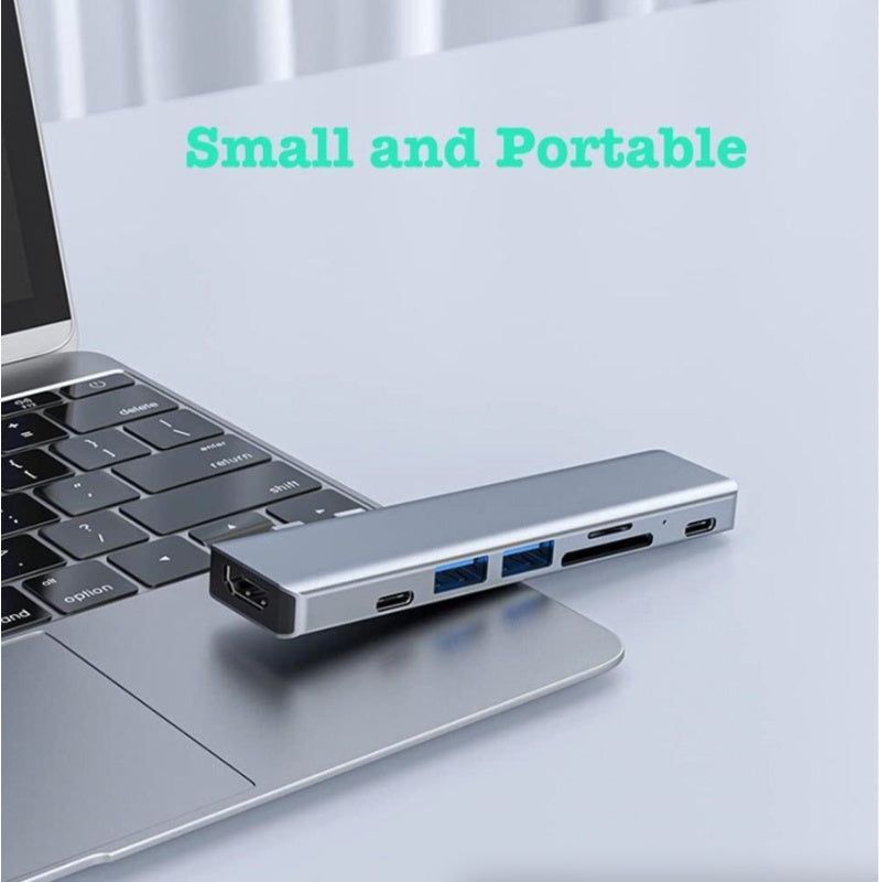 USB C Multiport Hub with 4K HDMI and USB 3.0