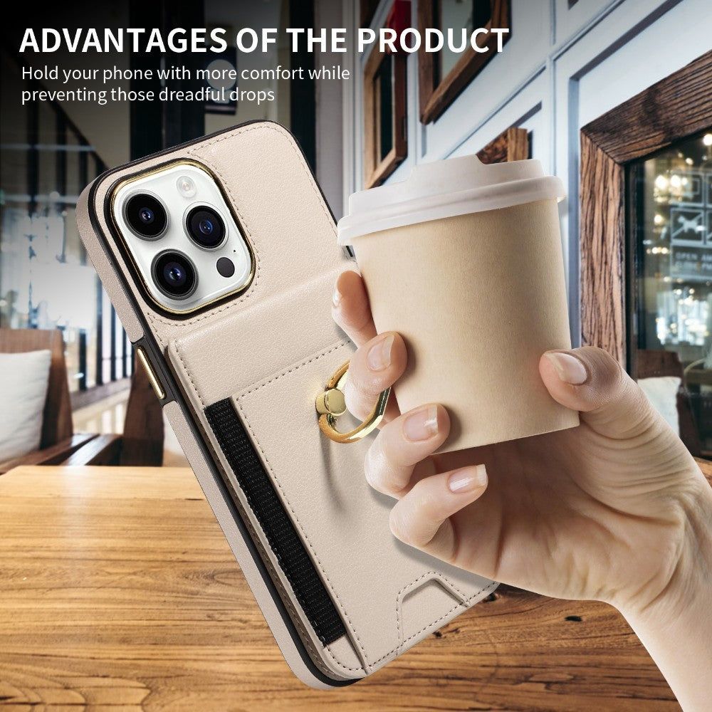 Flexible Ring Phone Case with Camera Protection Cover