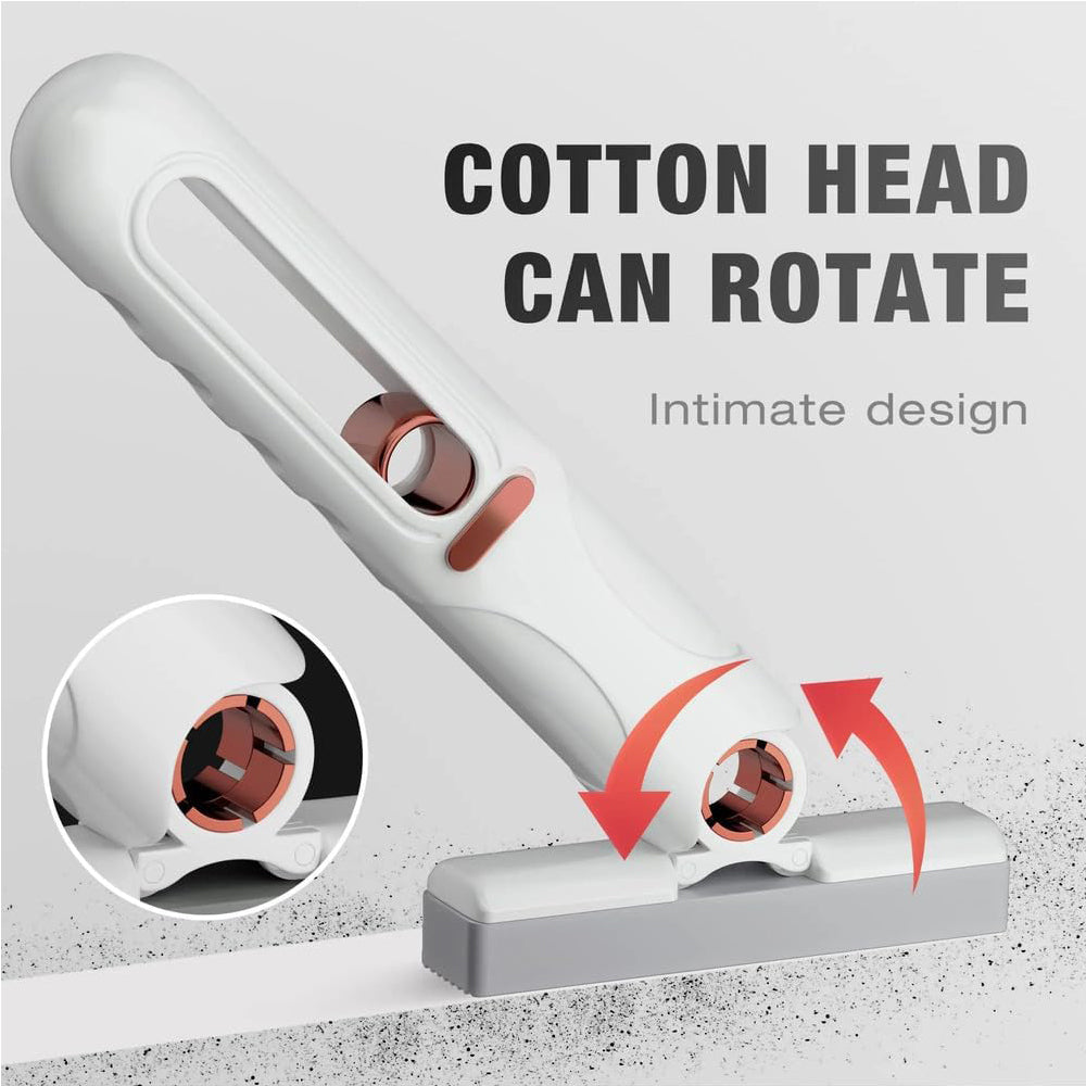 Self Squeeze Mini Mop with Washable Cleaning Heads