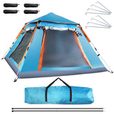 Camping Tent 4 5 Person Waterproof With Mosquito Net