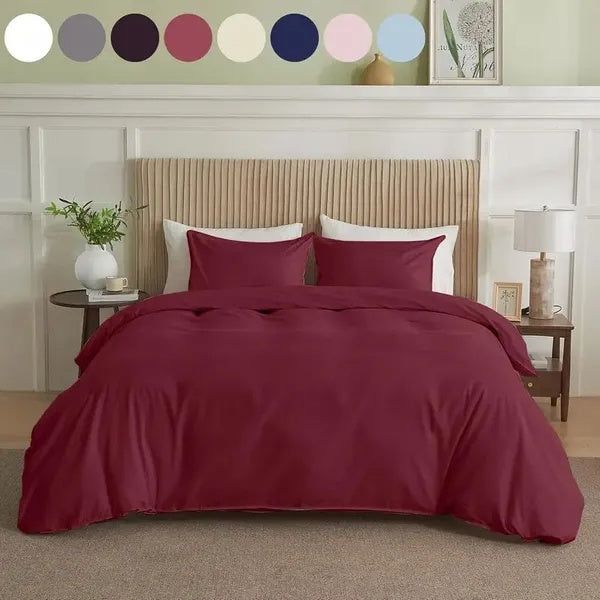 King Size Duvet Cover Clean Soft Bedding Design