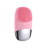 Mini Silicone Sonic Facial Cleansing Brush Waterproof