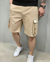 Men’s Korean Style Straight Leg Casual Shorts Lightweight