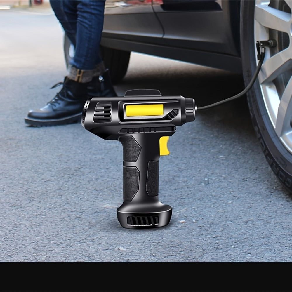 Wireless Portable Tire Inflator with Smart Digital Display
