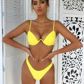 Women’s Multicolor Adjustable Bikini Two Piece Set