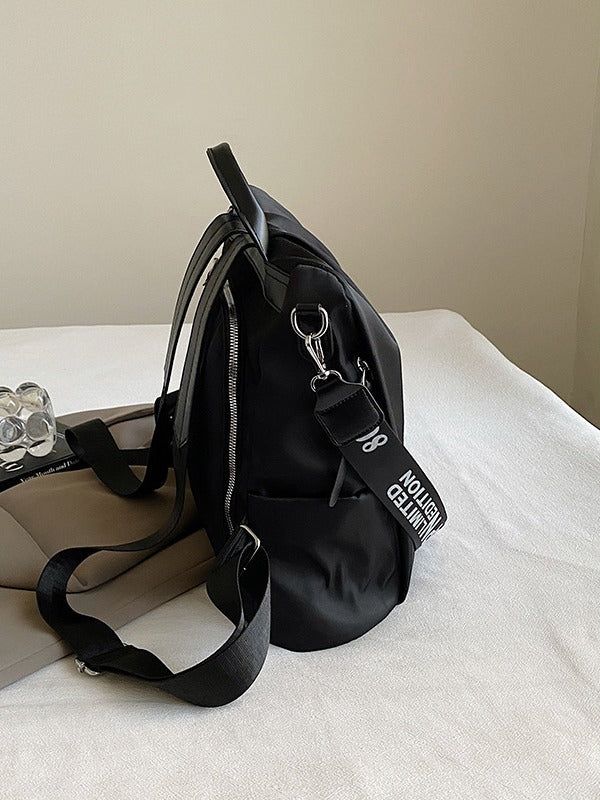 Womens Waterproof PU Rucksack Large Capacity Travel