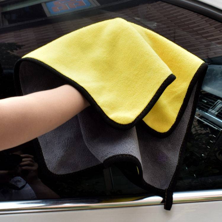 Dual Sided Microfiber Towel for Car Wash Scratch Free