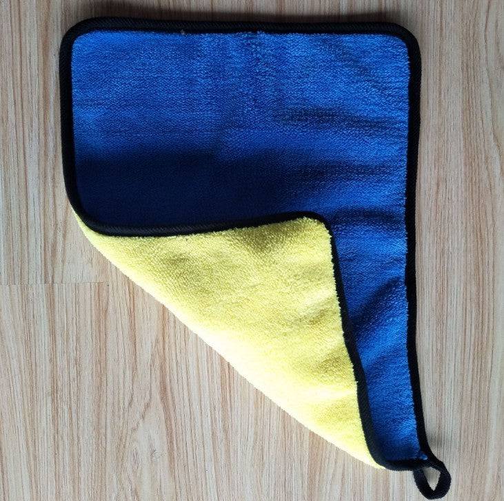 Dual Sided Microfiber Towel for Car Wash Scratch Free