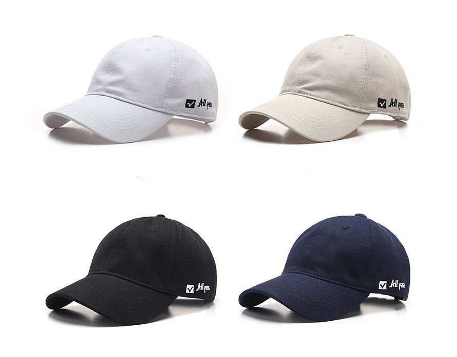 Soft Top Cap Cotton Adjustable Baseball Hat Unisex