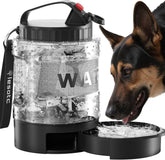 Dog Water Bottle Portable Pull Out Bowl Leak Proof Hydration