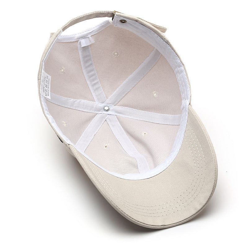Soft Top Cap Cotton Adjustable Baseball Hat Unisex