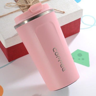 304 Stainless Steel Insulated Coffee Mug Double Wall Big Belly Cup 380ml 510ml Keeps Drinks Hot or Cold