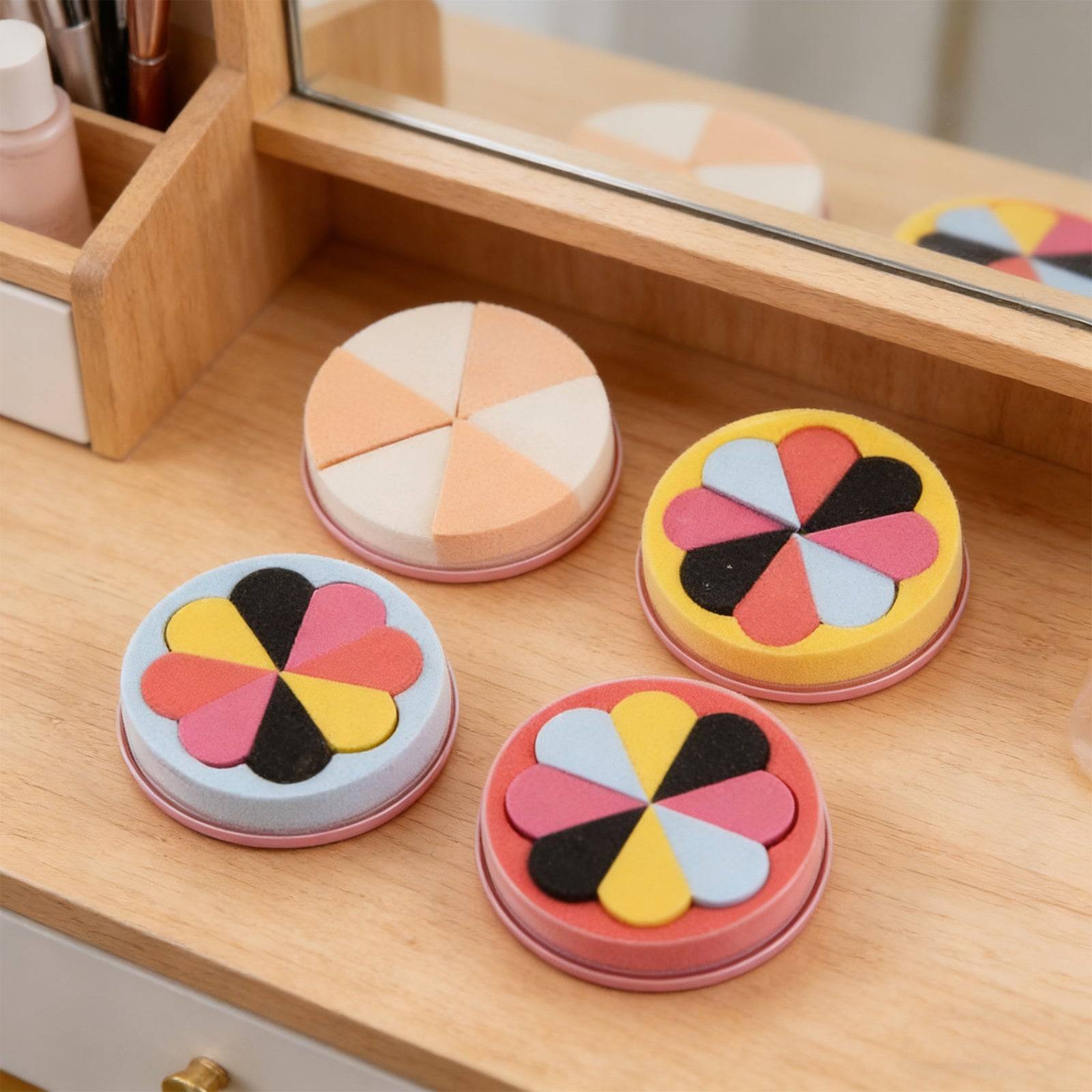 6PCS Powder Puff Set For Smooth Makeup Application