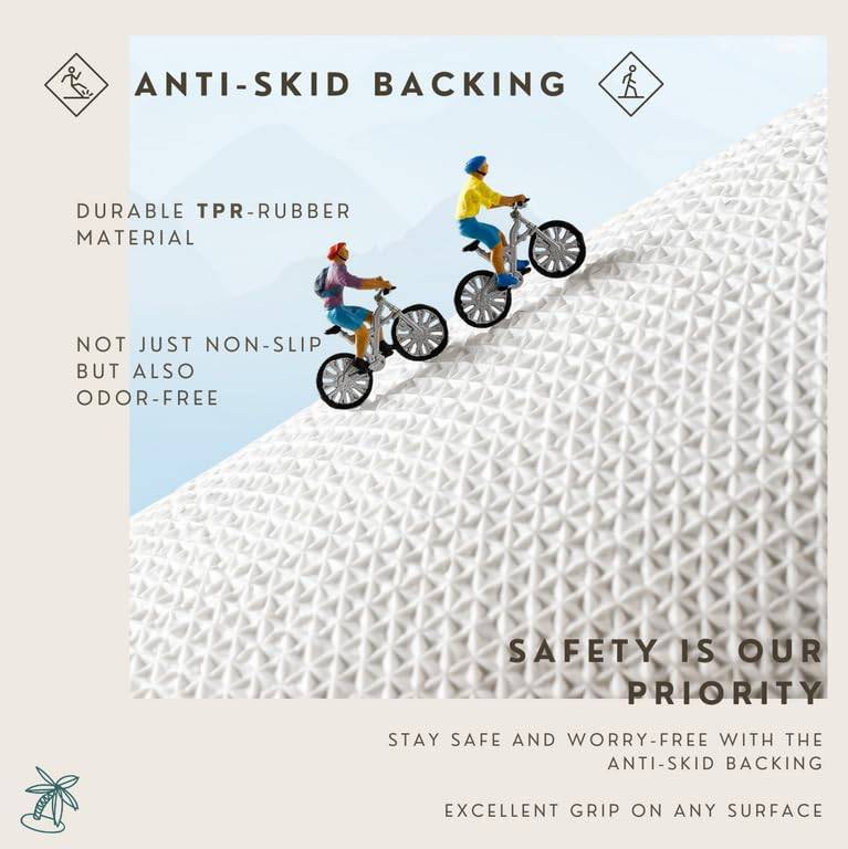 Microfiber Bath Rug Absorbent Washable Floor Mat