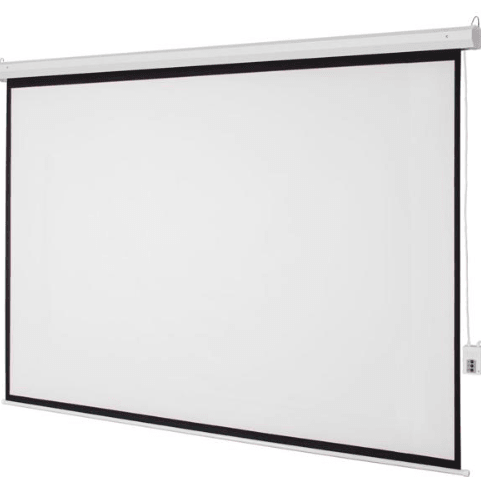 100 Inch Motorized Projector Screen with Remote Control