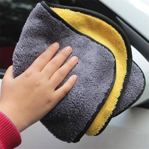 Dual Sided Microfiber Towel for Car Wash Scratch Free