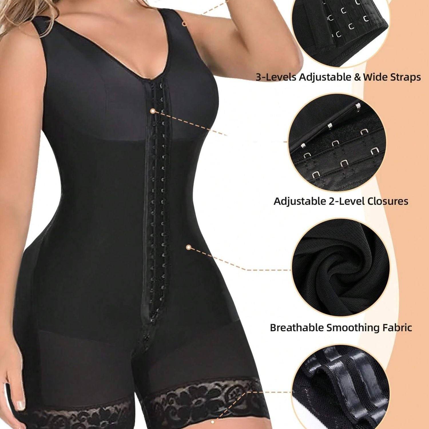 Colombian Shapewear With Tummy Control And Hip Lifter