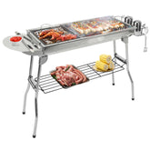 Foldable Stainless Steel Charcoal Grill