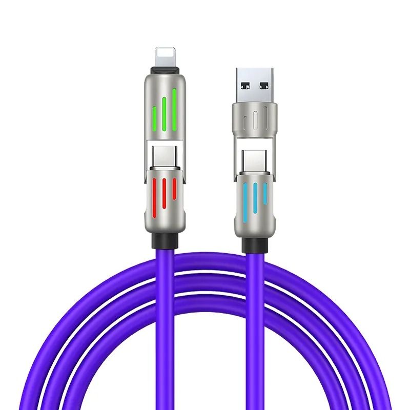 4 in 1 Fast Charging Cable with 240W Power Delivery