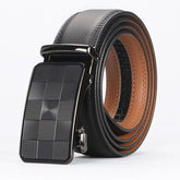 Belts Adjustable Buckle Leather Canvas Versatile Style