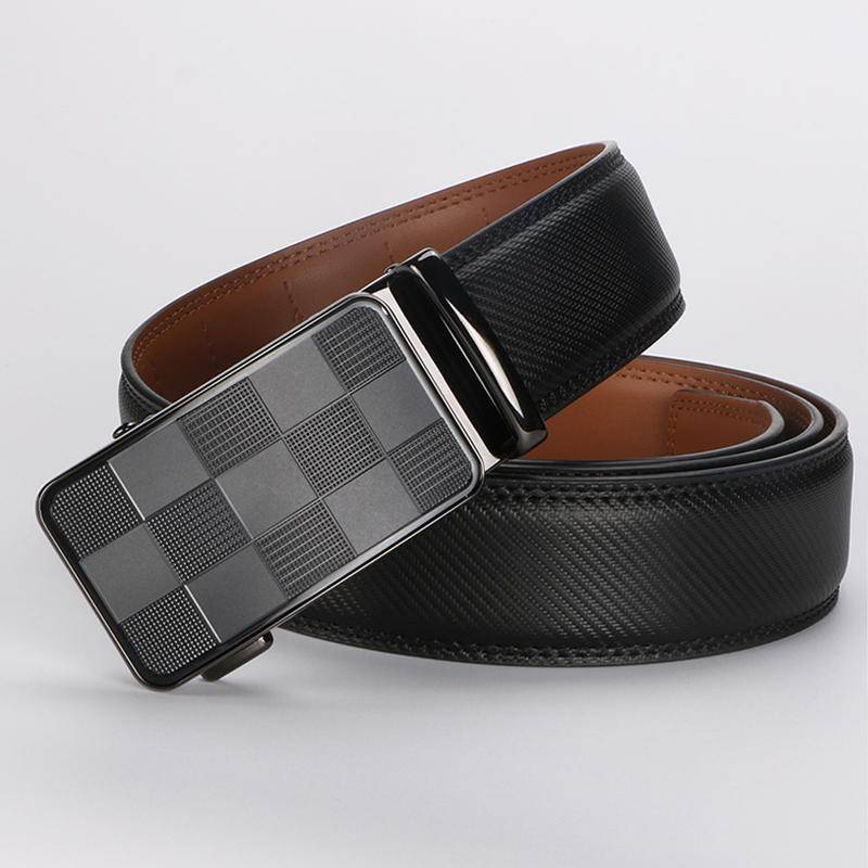 Belts Adjustable Buckle Leather Canvas Versatile Style