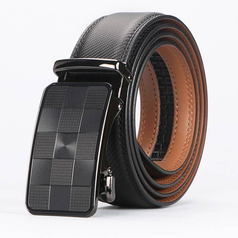 Belts Adjustable Buckle Leather Canvas Versatile Style