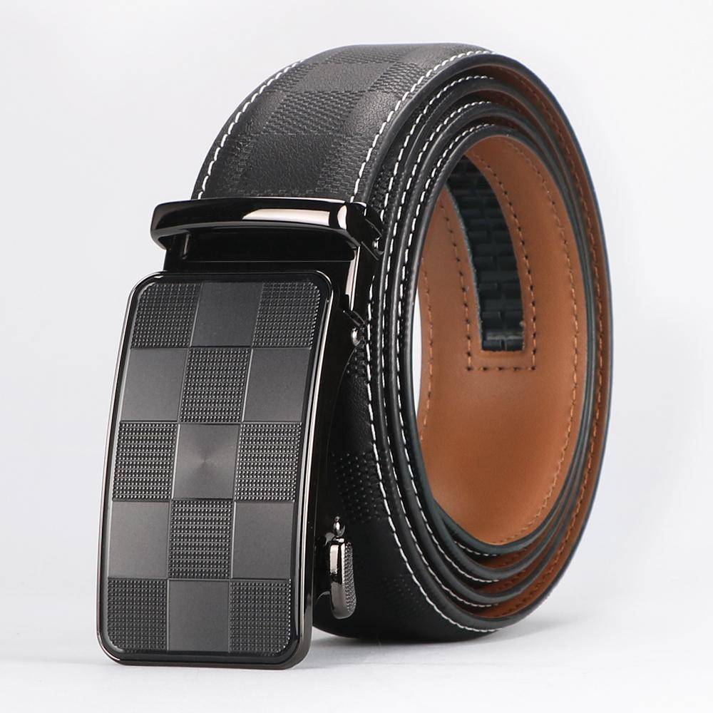 Belts Adjustable Buckle Leather Canvas Versatile Style