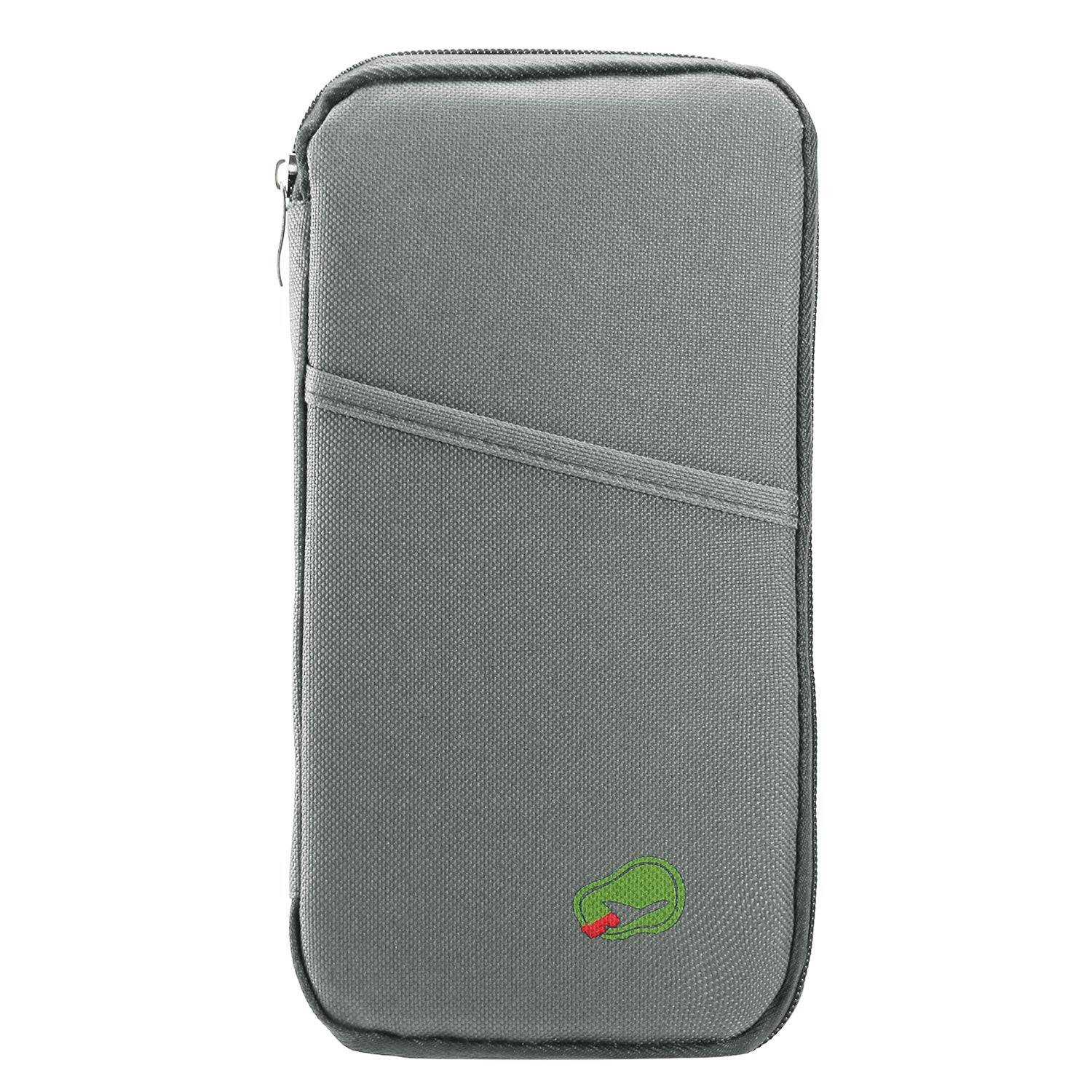 Travel Passport Wallet with 12 Compartments