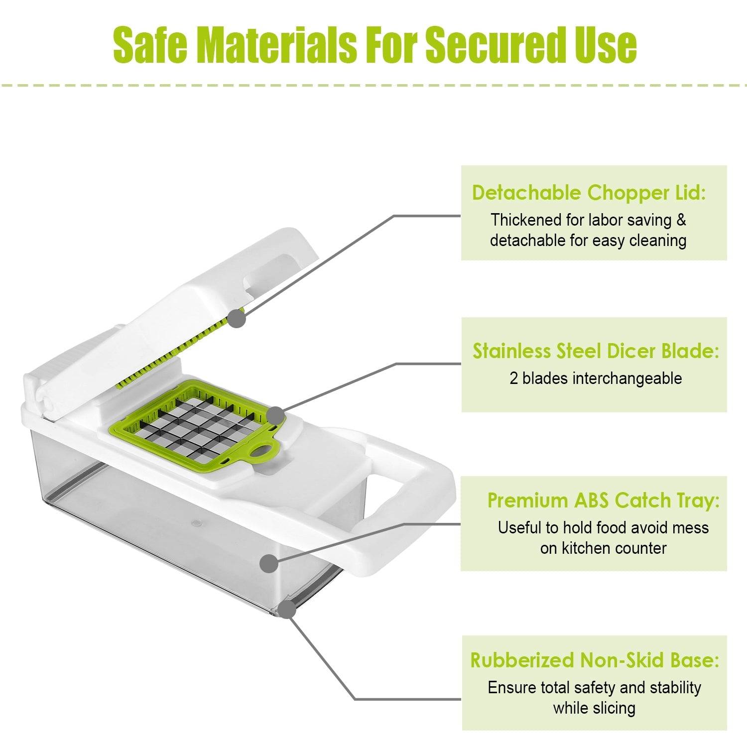 12 In 1 Vegetable Chopper With Slicer