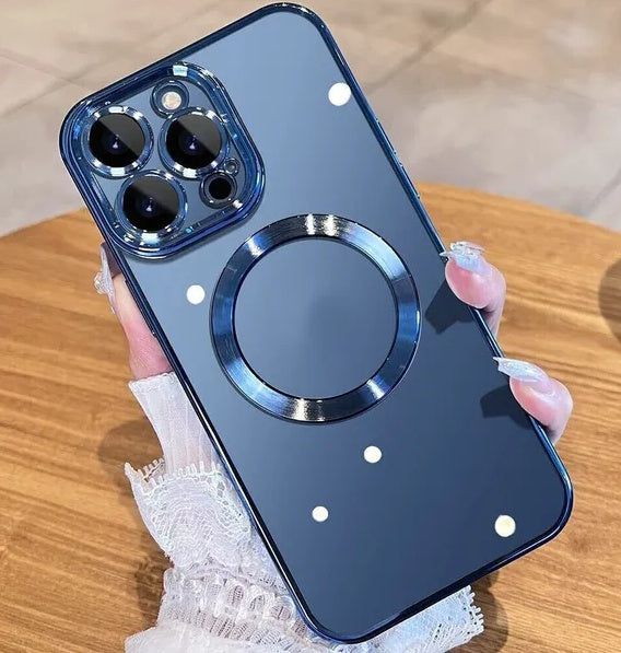 Phone Case MagSafe Magnetic Lens Cover Shockproof Slim