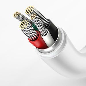 Phone Charger 2 Pack Fast Charging Cable and Wall Plug