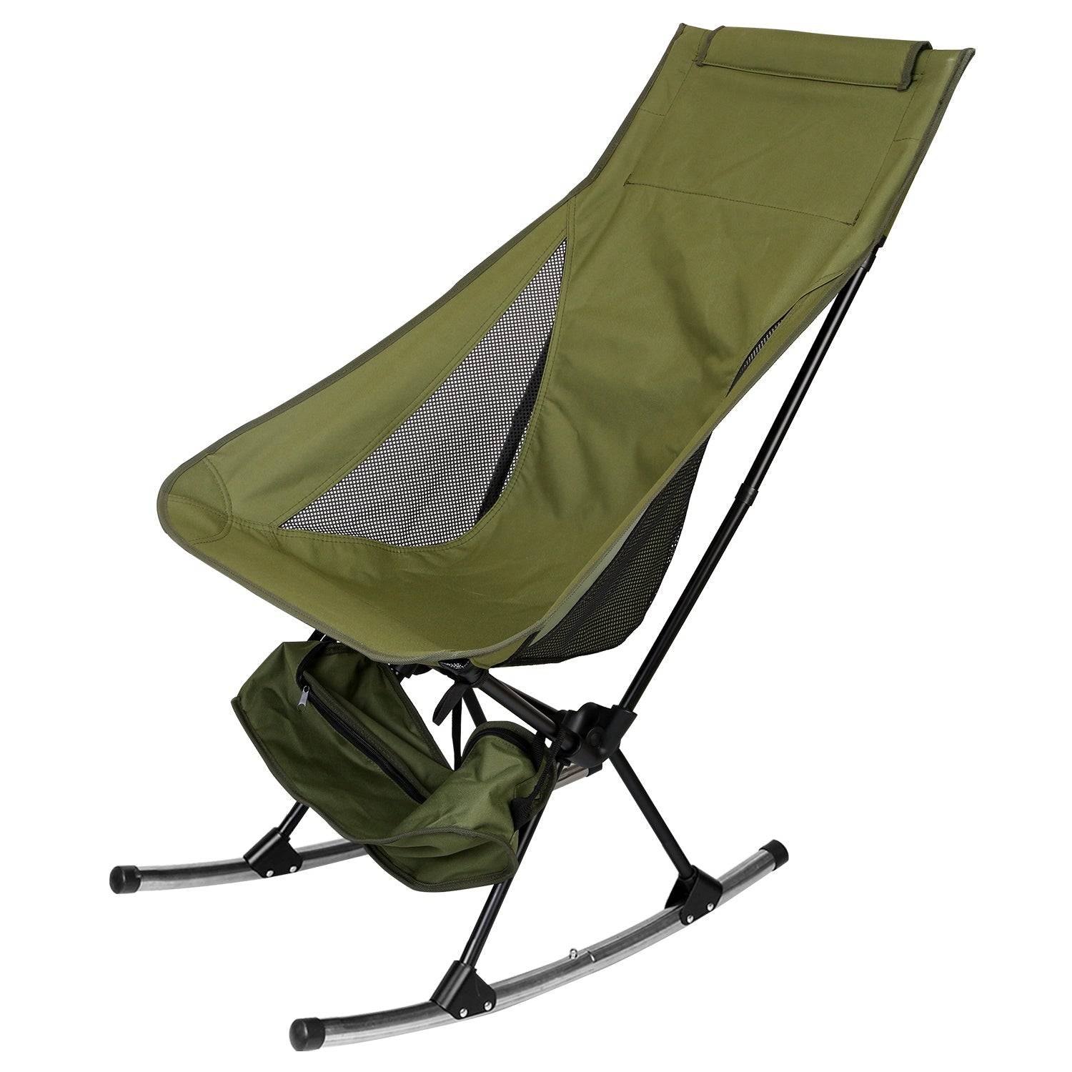 Portable Camping Rocking Chair with Bag