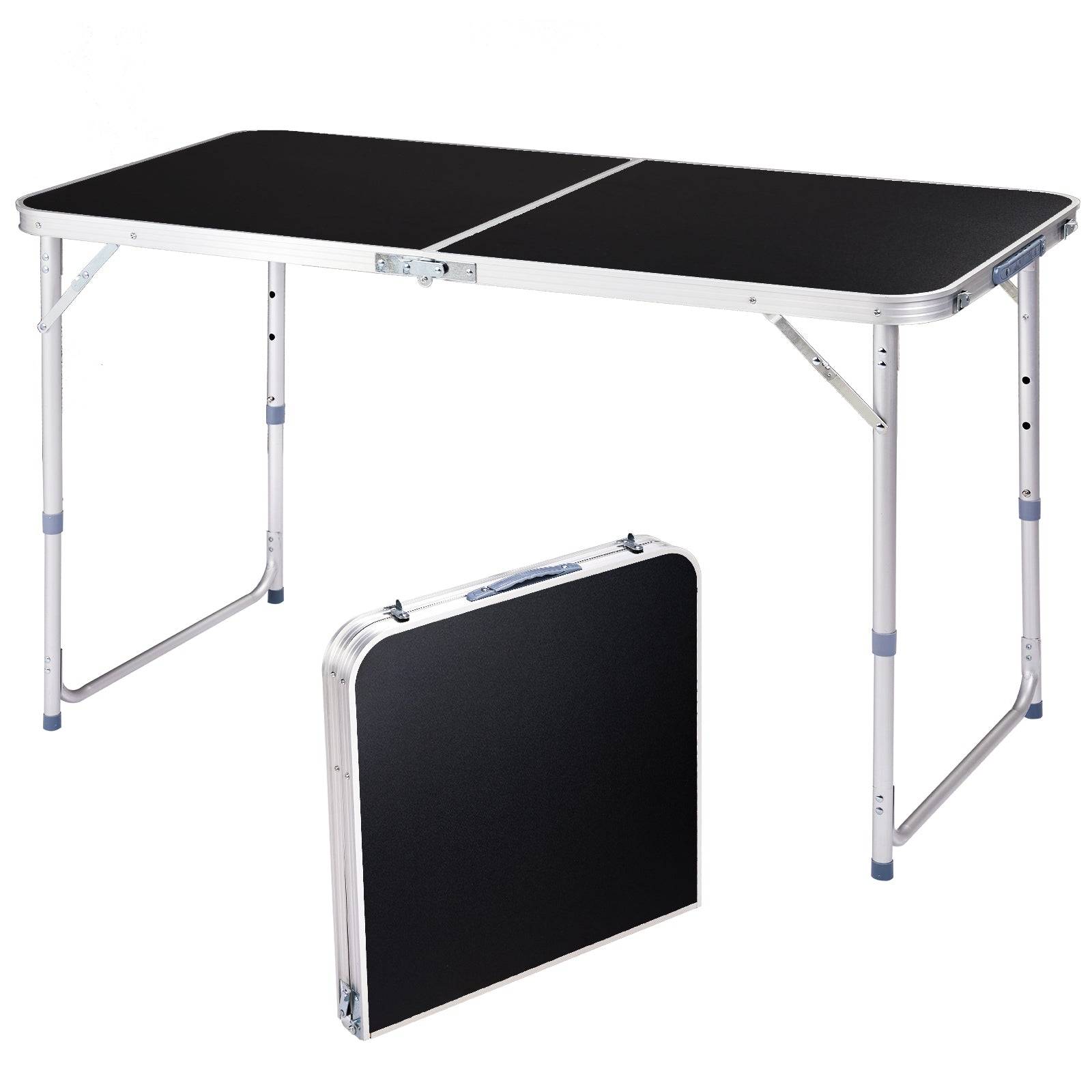 4FT Adjustable Height Folding Table Outdoor