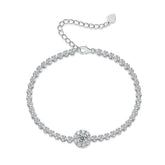 Moissanite Bracelet in S925 Sterling Silver 0.5 Carat