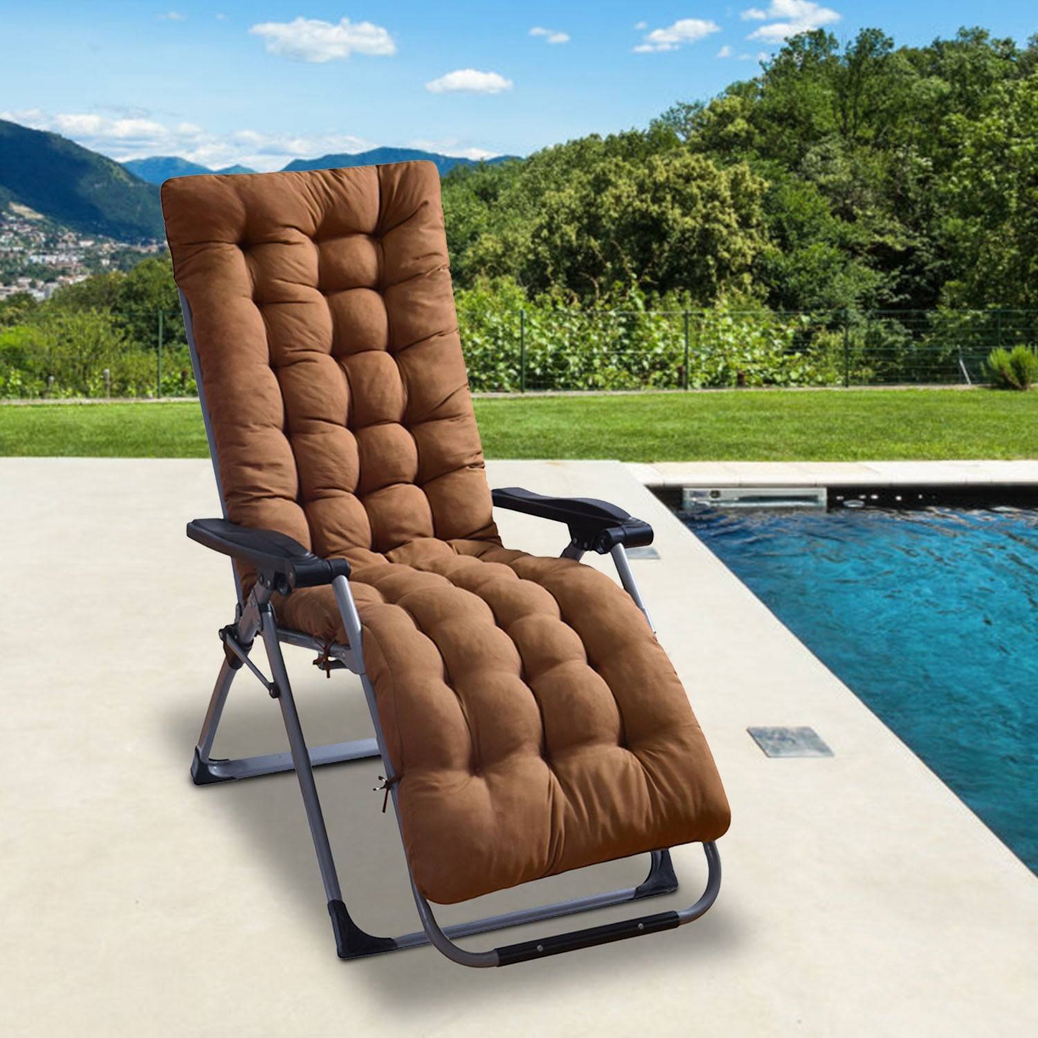 Outdoor Chaise Lounge Cushions 67 Or 71 Inch