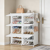 6 Tier Modular Shoe Rack Cabinet for 32 Pairs Storage