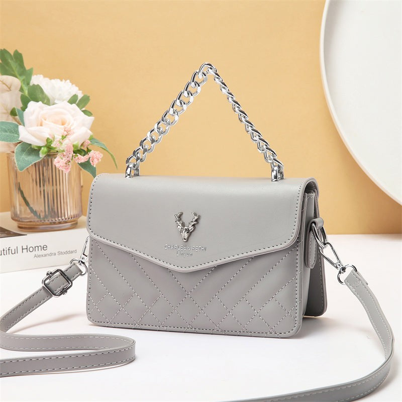 Quilted Mini Bag Retro Waterproof Handbag