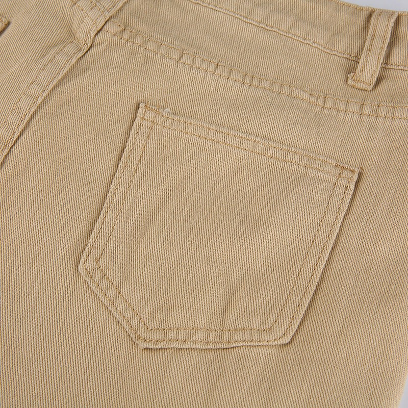 High Waist Flare Jeans Slim Bell Bottom Street Denim